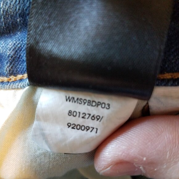 Frye Women's 12 Veronica Cropped Skinny Midrise Jeans WMS9BDP03 8012769 - Picture 11 of 12